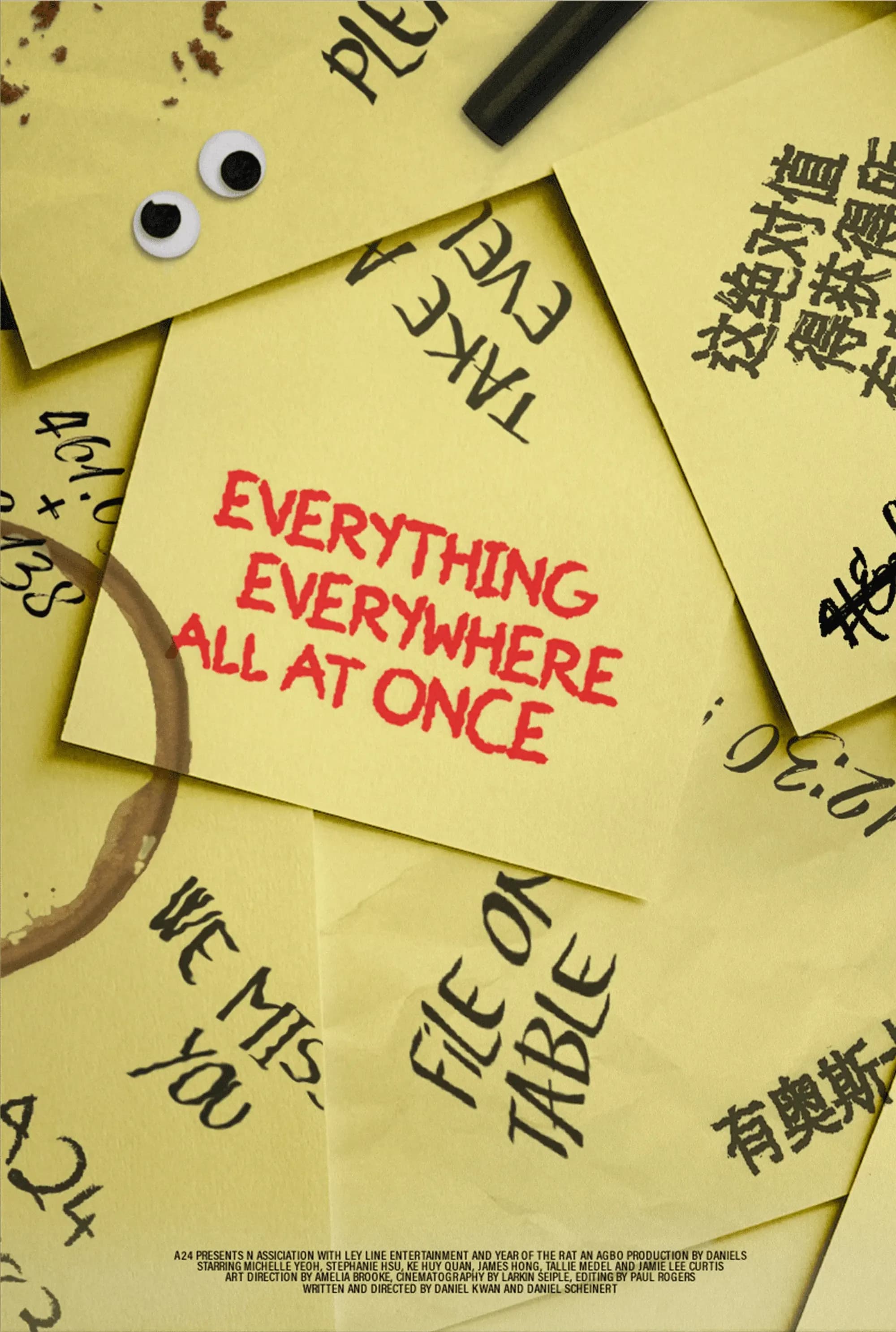 Everything Everywhere All At Once — Poster concept based on the 2022 movie