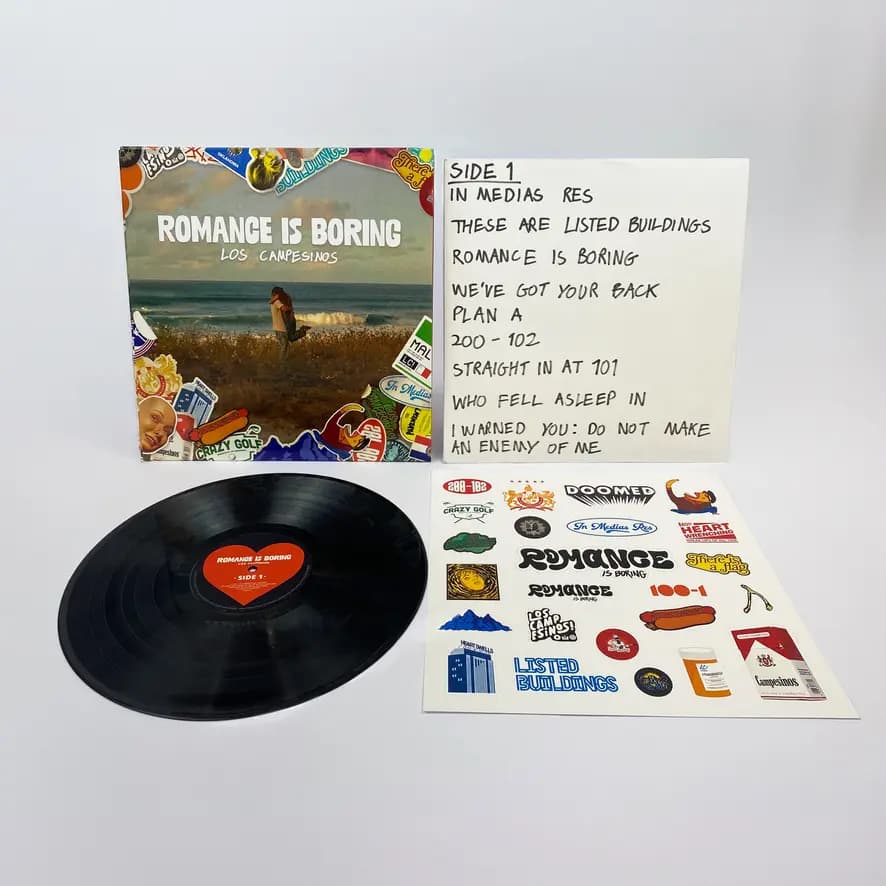 Romance is Boring Album Cover — project image 7