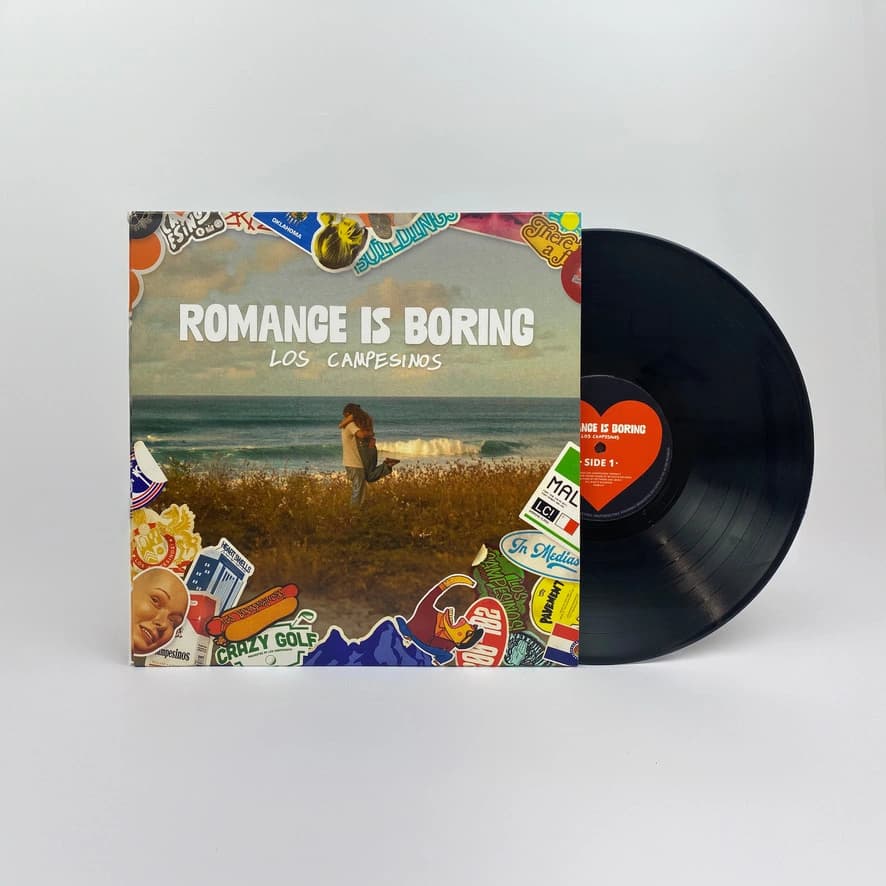 Los Campesinos Vinyl Record — Series design for an indie rock album